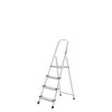 Escalera Aluminio 4 Peldaños Plegable, Uso doméstico, Antideslizante, Ligera y Resistente al por Mayor | Almacén de Ferretería