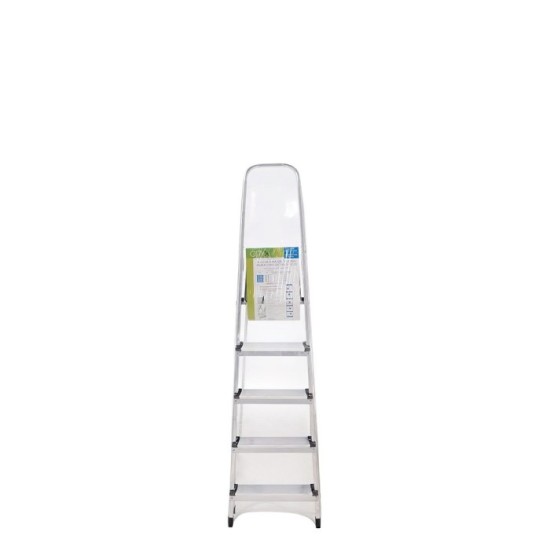Escalera Aluminio 5 Peldaños Plegable, Uso doméstico, Antideslizante, Ligera y Resistente al por Mayor | Almacén de Ferretería