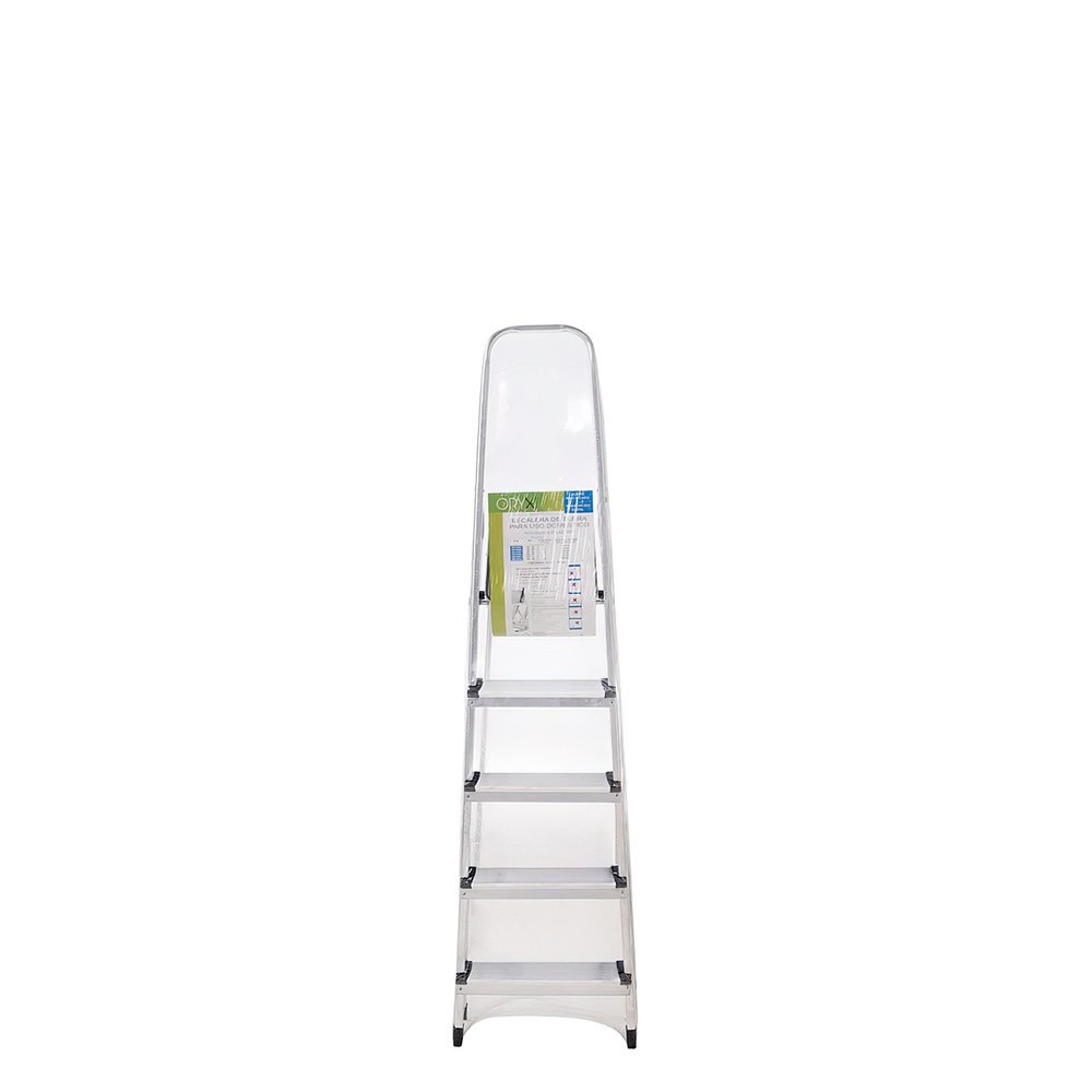 Escalera Aluminio 5 Peldaños Plegable, Uso doméstico, Antideslizante, Ligera y Resistente al por Mayor | Almacén de Ferretería
