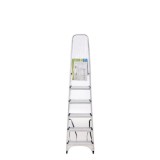 Escalera Aluminio 6 Peldaños Plegable, Uso doméstico, Antideslizante, Ligera y Resistente al por Mayor | Almacén de Ferretería