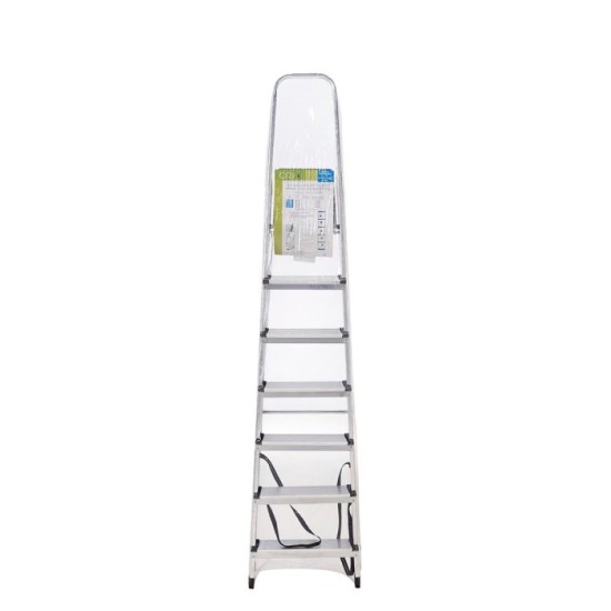 Escalera Aluminio 7 Peldaños Plegable, Uso doméstico, Antideslizante, Ligera y Resistente al por Mayor | Almacén de Ferretería