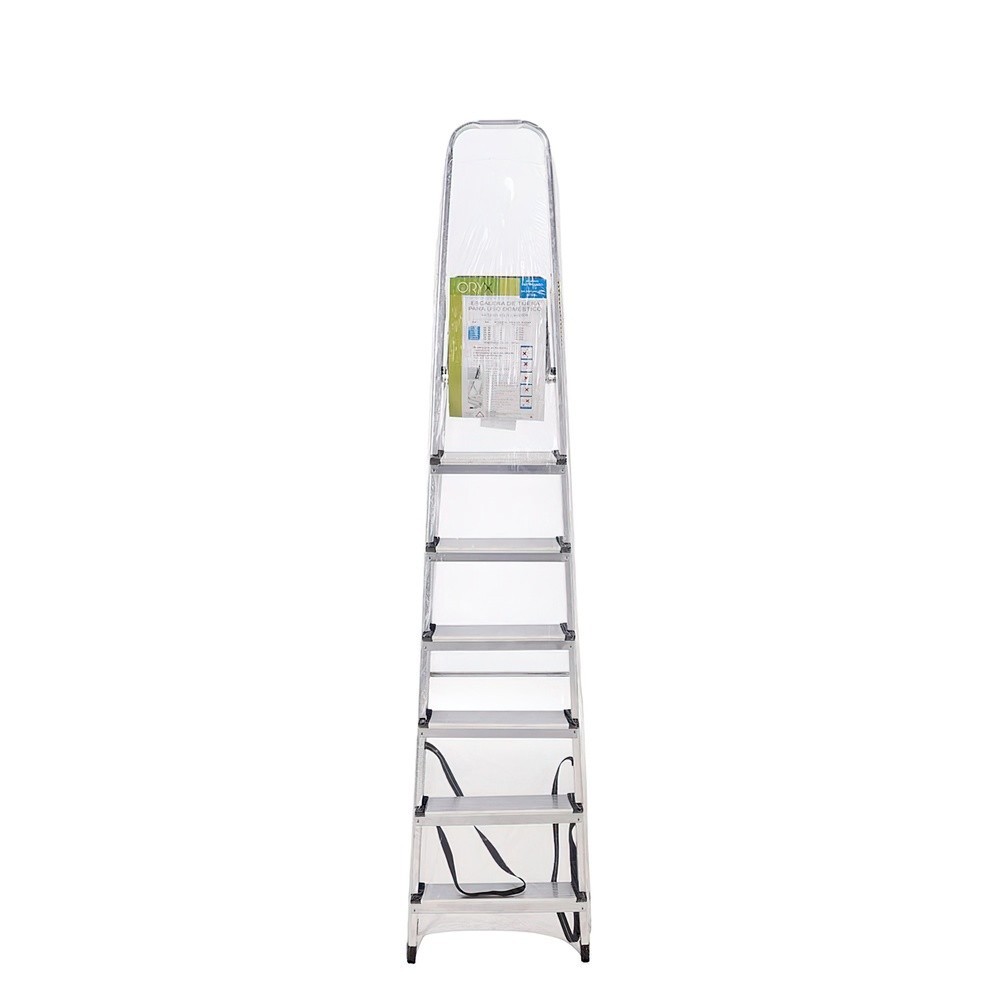 Escalera Aluminio 7 Peldaños Plegable, Uso doméstico, Antideslizante, Ligera y Resistente al por Mayor | Almacén de Ferretería