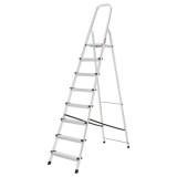 Escalera Aluminio 8 Peldaños Plegable, Uso doméstico, Antideslizante, Ligera y Resistente al por Mayor | Almacén de Ferretería