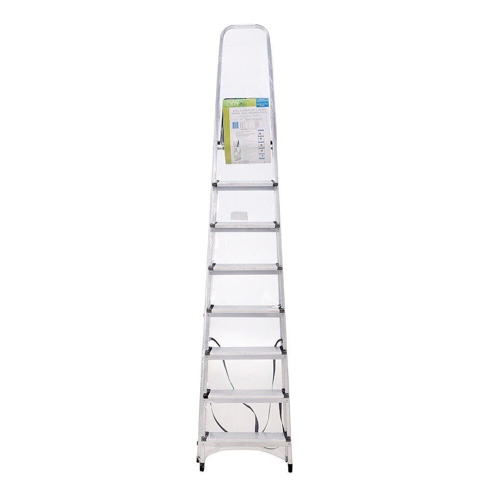 Escalera Aluminio 8 Peldaños Plegable, Uso doméstico, Antideslizante, Ligera y Resistente al por Mayor | Almacén de Ferretería