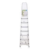 Escalera Aluminio 8 Peldaños Plegable, Uso doméstico, Antideslizante, Ligera y Resistente al por Mayor | Almacén de Ferretería