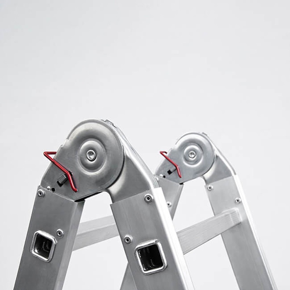 Escalera Telescópica Aluminio  5+5 Peldaños al por Mayor | Almacén de Ferretería