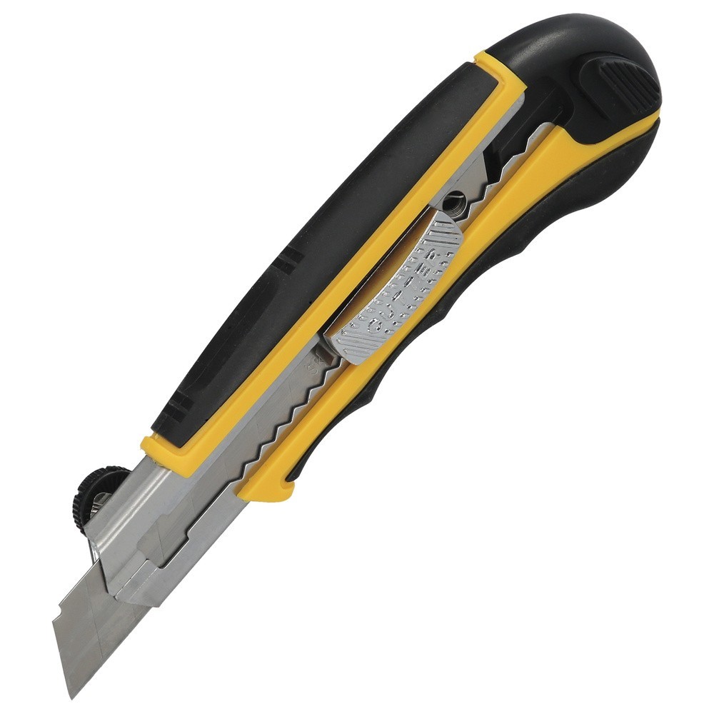 Cutter Profesional 18mm Con 8 Hojas Acero Sk5 al por Mayor | Almacén de Ferretería