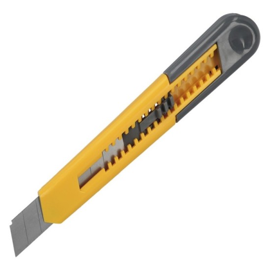 Cutter Profesional Hoja Acero Al Carbono 18 mm, Cuter Manualiadades, Cutters Trabajo, al por Mayor | Almacén de Ferretería