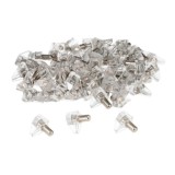 Soporte de Plastico Con Anclaje Metalico 5 Ø mm, Para Estanterias / Estantes (Caja 100 Unidades) al por Mayor | Almacén de Ferre