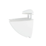 Soporte Pelicano Regulable Para Estante 1 / 20 mm, Blanco  (1 Pieza) al por Mayor | Almacén de Ferretería