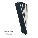 Hoja Cutter 18 mm, (Estuche 10 piezas) Acero SK5 Pavonada al por Mayor | Almacén de Ferretería