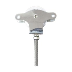 Polea Tendedero Wolfpack Inoxidable 60 mm, / Roldana Metálica Con Tornilo