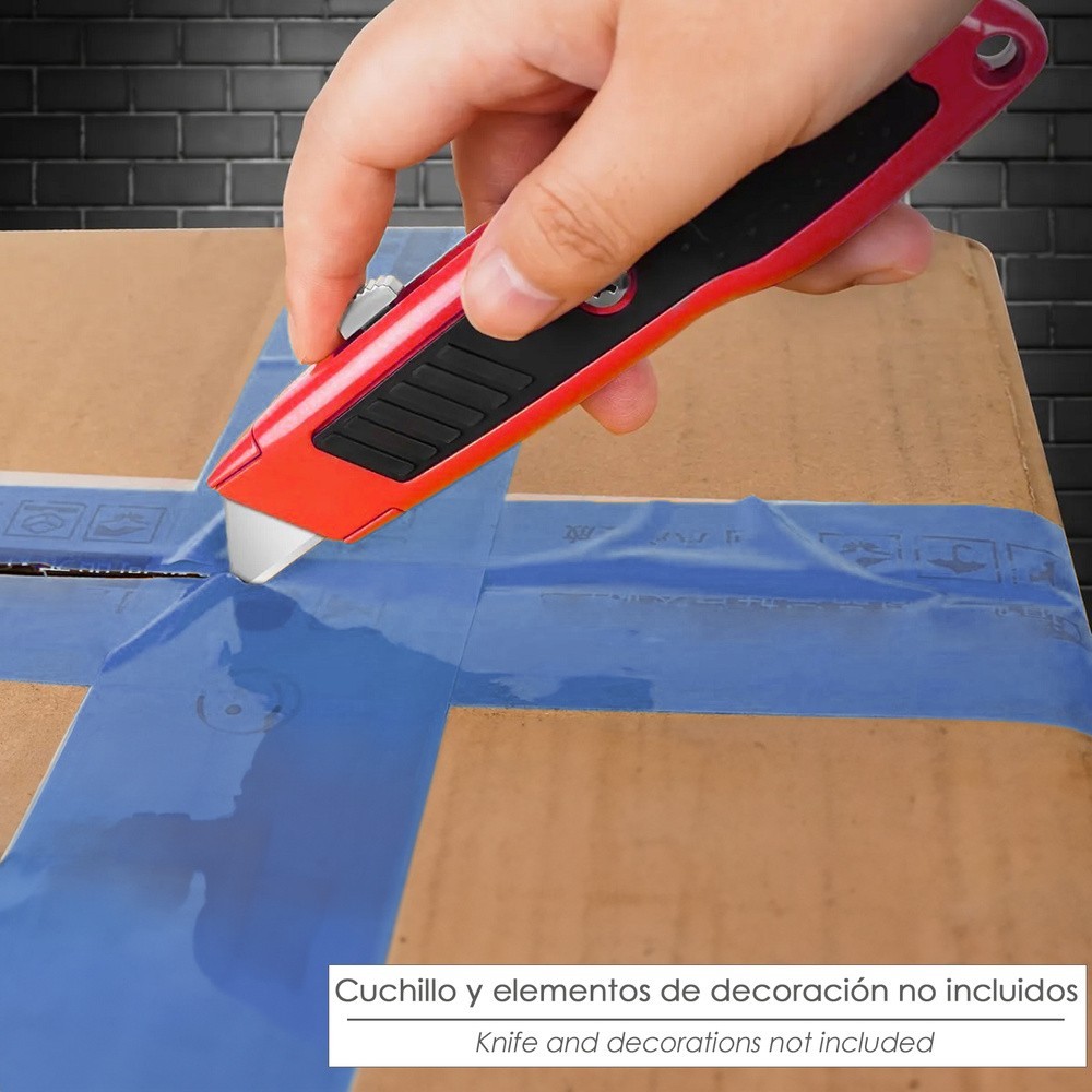 Hoja Cuchillo Recta (Dispensador de 10 hojas) al por Mayor | Almacén de Ferretería