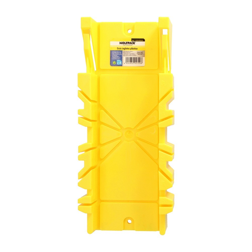 Guia Ingletes Plastico 10,5x 30 cm, Caja Ingletes, Caja Sierra Ingletadora, Guia Ingletadora, 3 Angulos al por Mayor | Almacén d