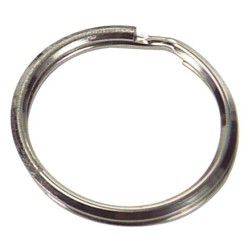 Anilla Llavero Niquelada 2,1x32x27 mm, (Bolsa 200 Unidades)