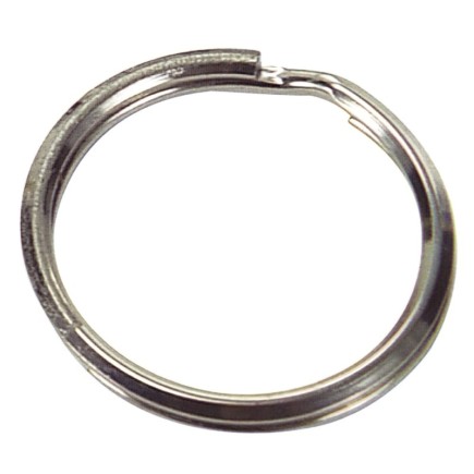 Anilla Llavero Niquelada 2,1x32x27 mm, (Bolsa 200 Unidades)