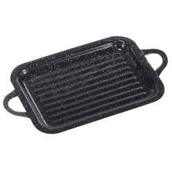 Asadora Porcelana Rectangular  21x27 cm,