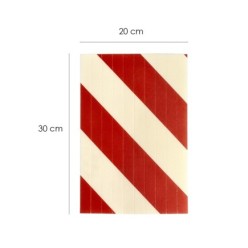 Protector Antiroces Cochera Adhesivo Flexible 30x20 cm,