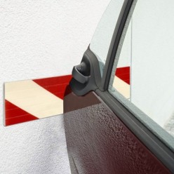 Protector Antiroces Cochera Adhesivo Flexible 32x40 cm,