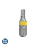 Puntas Destornillador Hexagonal 4,0 mm, (2 Piezas), Acero S2 al Cromo Vanadio, Puntas Hexagonales, Destorpuntas, al por Mayor | 