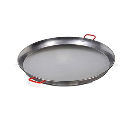 Paellera Valenciana de 80 cm, Pulida Para 40 Personas