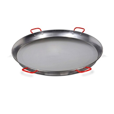 Paellera Valenciana de 100 cm, Pulida para 85 Personas