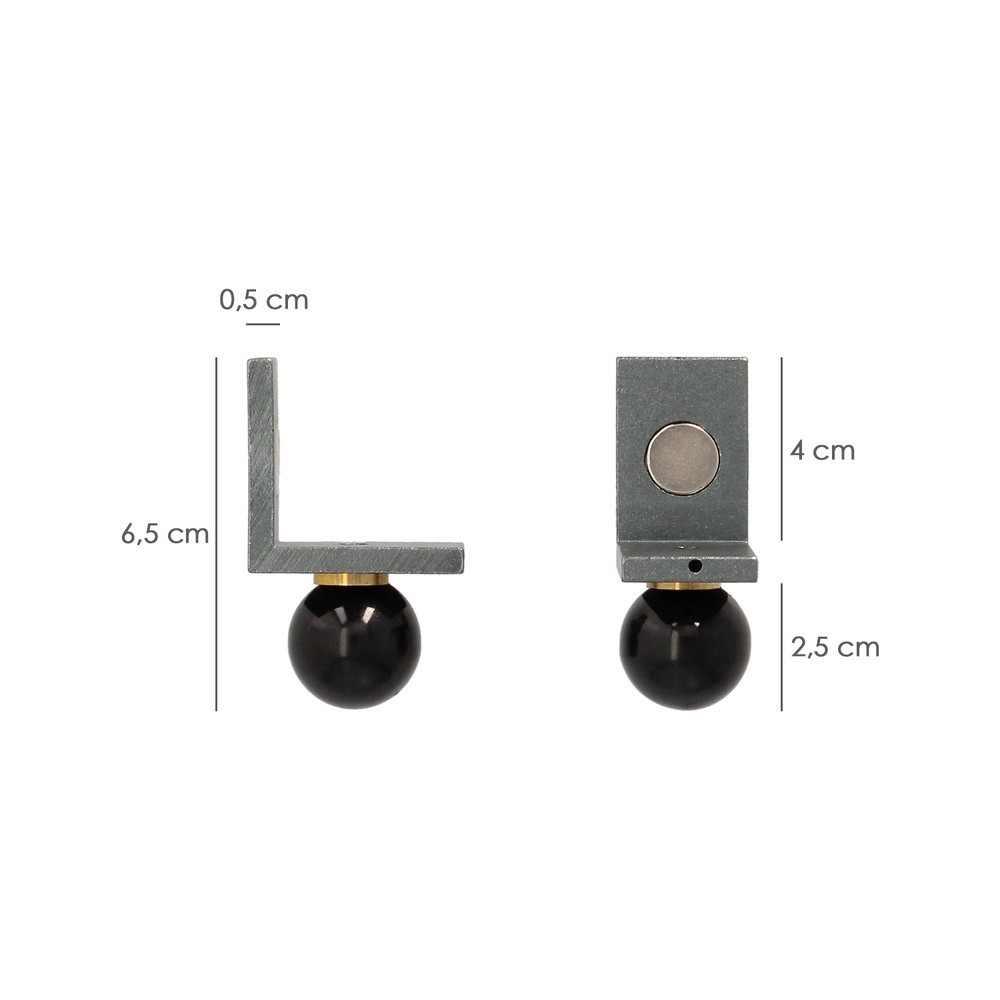 Juego Angulares Magneticos Para Reglas 40x40 mm, Nivel Pared, Nivelador Pared, al por Mayor | Almacén de Ferretería