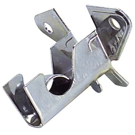 Soporte Barra 12 mm,Ø Cromo Techo