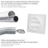 Rejilla De Plastico Con Malla Posterior Y Lamas Movibles 15x15 cm al por Mayor | Almacén de Ferretería