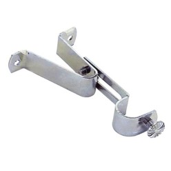 Soporte Barra 16 mm,Ø Cromo  Frontal Extensible