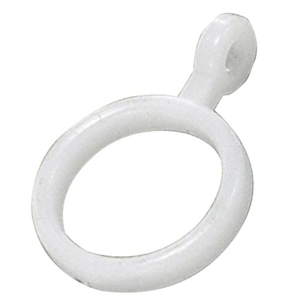 Anillas Dobles Cortina Blanca Ø Interior 20 mm,
