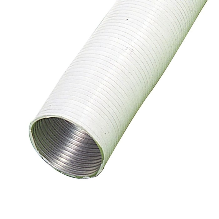 Tubo Aluminio Compacto Blanco Ø 150 mm, / 5 metros al por Mayor | Almacén de Ferretería