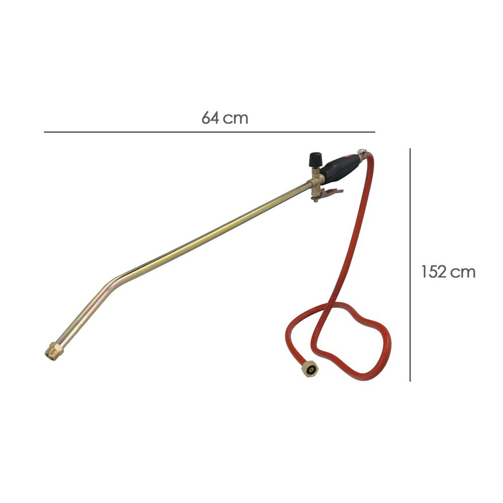 Soplete 64cm x 60mm Con Palanca y Tubo al por Mayor | Almacén de Ferretería