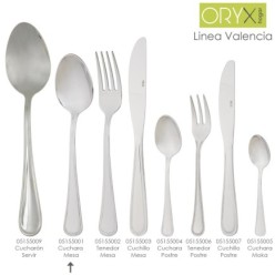 Cuchara Mesa Valencia 195 mm,Caja 12 unidades