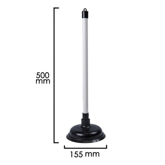 Desatascador Ventosa Grande Ø15,5x50cm al por Mayor | Almacén de Ferretería