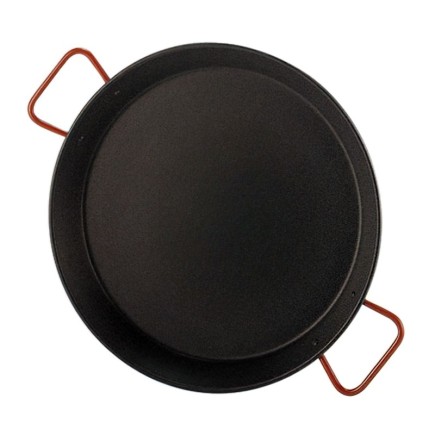 Paellera Valenciana Antiadherente Para 16 Personas 55 cm,
