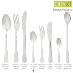 Cuchara Café y Postre Murano 140 mm,Caja 12 unidades