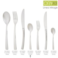 Cuchara Café Y Postre Mirage 135 mm,Caja 12 unidades