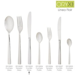 Cuchillo Mesa Flair 213 mm,Caja 12 unidades