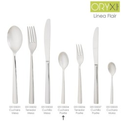 Cuchara Cafe y Postre Flair 135 mm,Caja 12 unidades