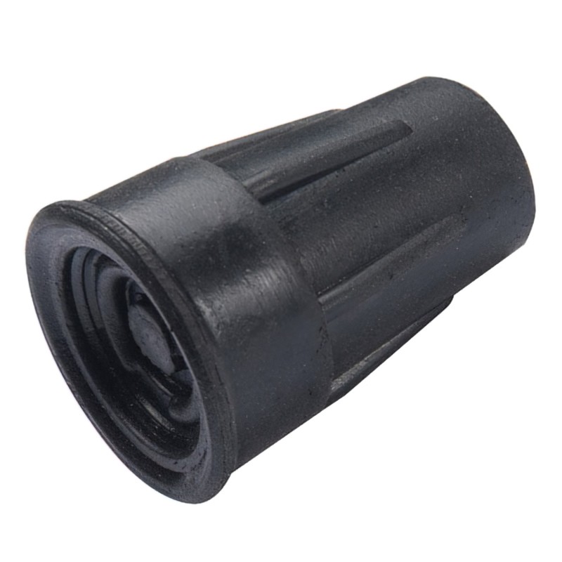 Tacos Para Baston Estriados 18 mm, (Bolsa 100 Unidades)