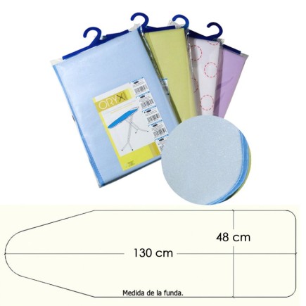 Funda Mesa Plancha Espuma 130x48 cm,