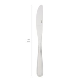 Cuchillo Mesa Valencia 215 mm,Caja 12 unidades