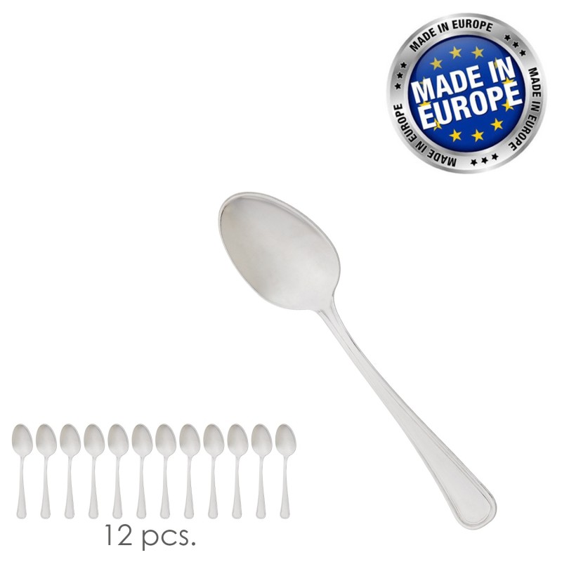 Cuchara Café Y Postre Valencia 138 mm, Caja 12 unidades