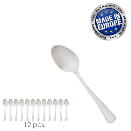 Cuchara Café Y Postre Valencia 138 mm, Caja 12 unidades
