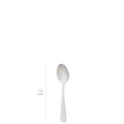 Cuchara Moka Valencia 110 mm,Caja 12 unidades