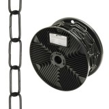 Cadena Decorativa Lisa Negra 3,4x43 mm, Rollo 20 metros al por Mayor | Almacén de Ferretería