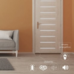 Burlete Puerta Espuma Gris Bajopuerta 95 cm,