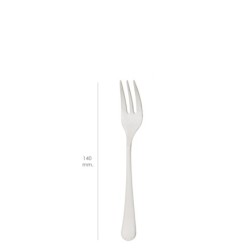 Tenedor Postre Murano 145 mm,Caja 12 unidades