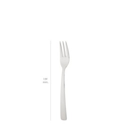 Tenedor Postre Mirage 159 mm,Caja 12 unidades